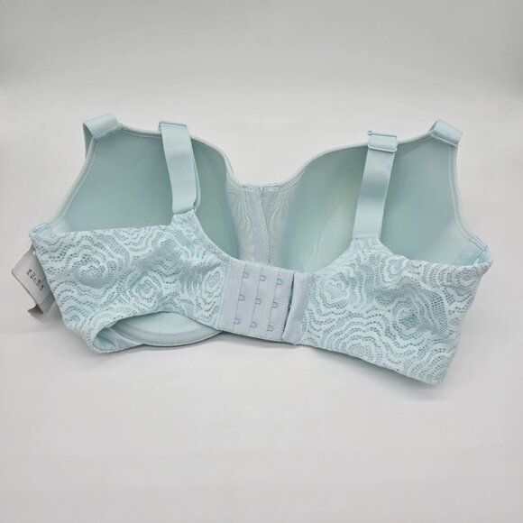 Chantelle C. Jolie Comfort Convertible Bra 34F 34G Lace Underwire Light Blue - Picture 2 of 7